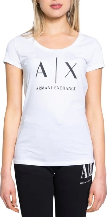 Maicë për femra Armani Exchange, e bardhë