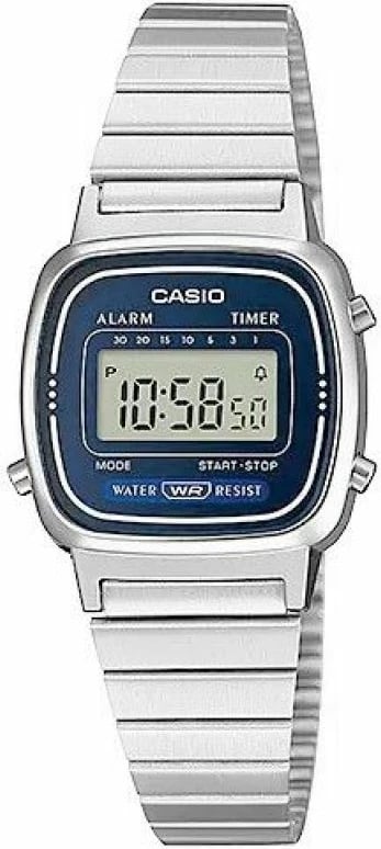 Orë dore për femra Casio, argjend