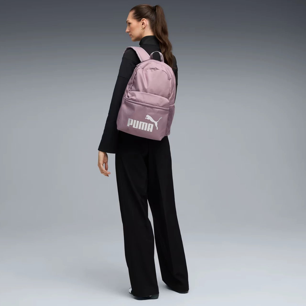 Çantë shpine Puma unisex, e purpurt