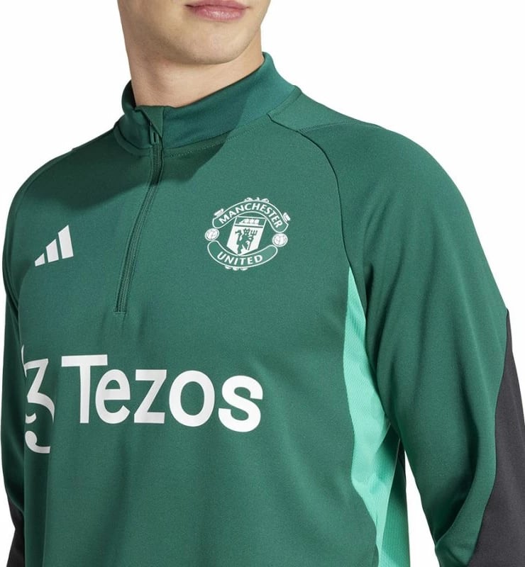 Duks për stërvitje futbolli adidas Manchester United, për meshkuj, jeshil Duks për stërvitje futbolli adidas Manchester United, për meshkuj, jeshil