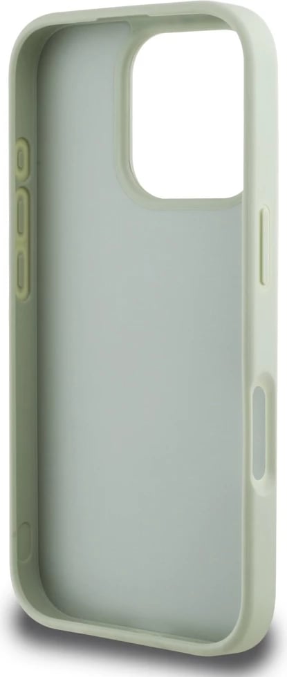 Mbështjellës Guess Grained Big 4G Logo Small Classic Logo për iPhone 16 Pro, Gjelbër Mbështjellës Guess Grained Big 4G Logo Small Classic Logo për iPhone 16 Pro, Gjelbër