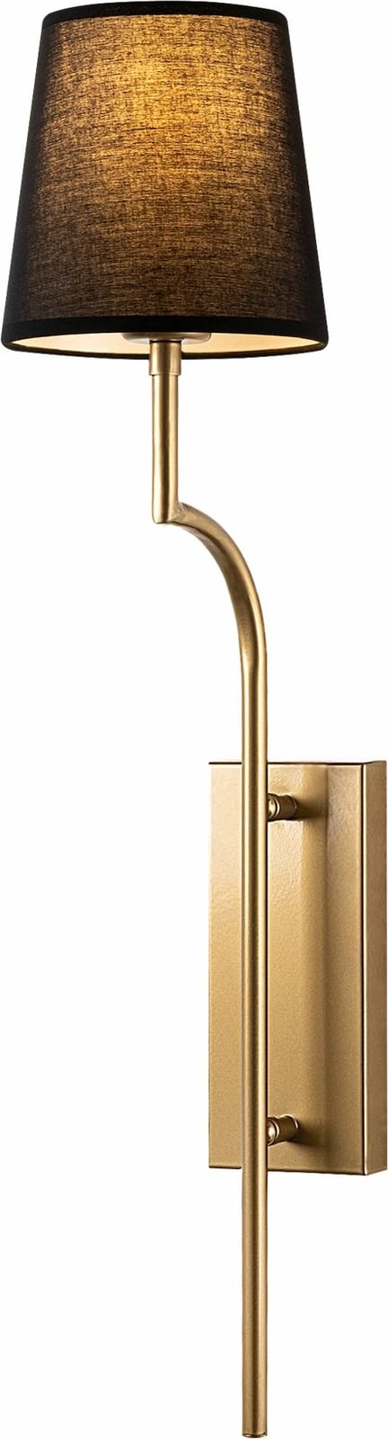 Llambë muri Opviq, Lumora - 15331, trup metalik, ngjyrë ari dhe e zezë