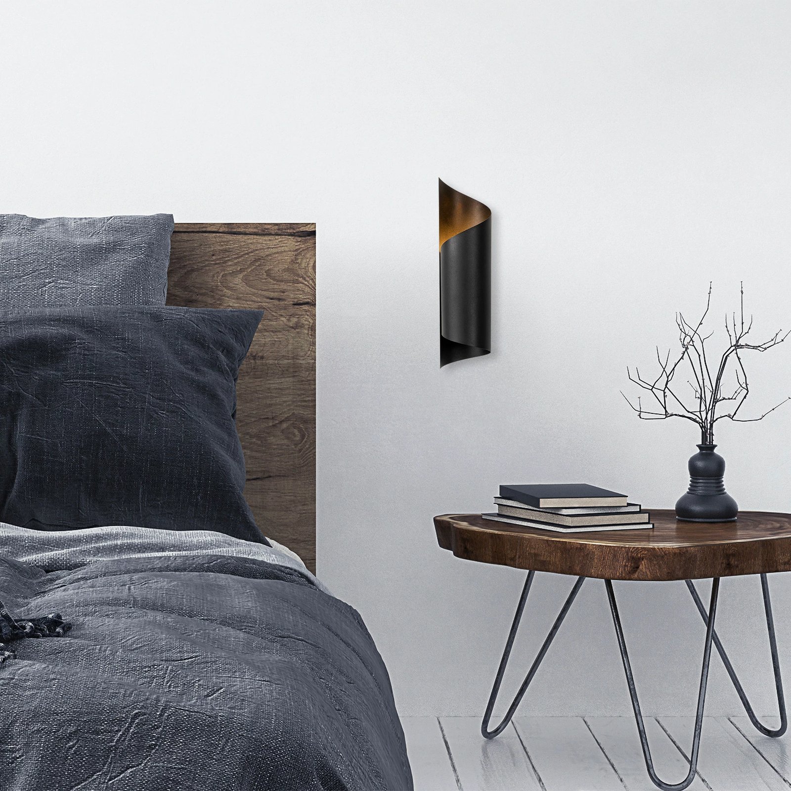 Llambë muri Opviq, Sivani - MR - 838, e zezë, moderne, 10x16cm, lartësi 35cm Llambë muri Opviq, Sivani - MR - 838, e zezë, moderne, 10x16cm, lartësi 35cm