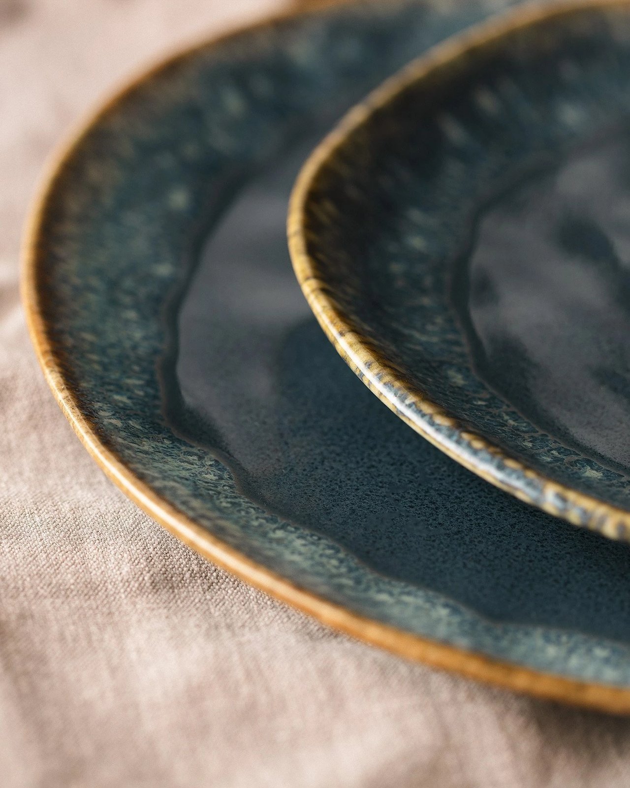 Set për drekë (18 copë), Hermia Concept, ngjyrë indigo blue, X0001623300000000000000000