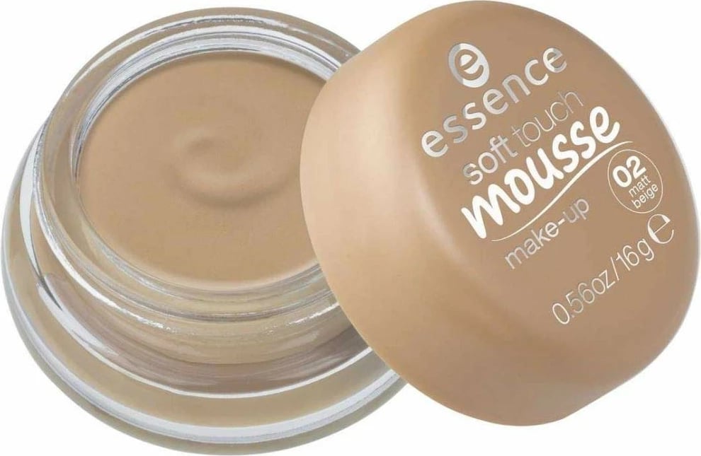 Pudër Essence, Soft Touch Mousse Matte,02 Matt Beige, 16g