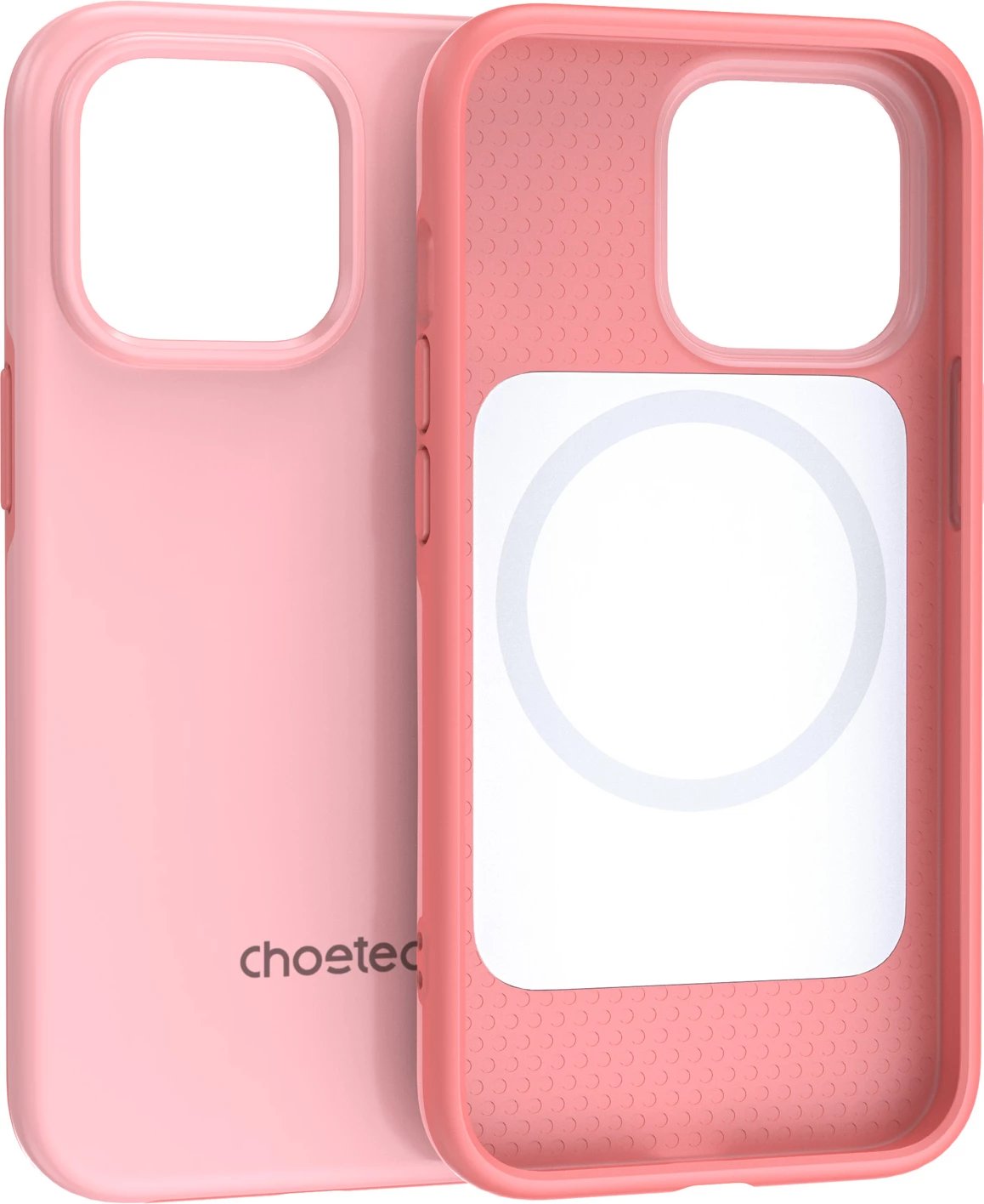 Mbështjellës Choetech PC0114-MFM-PK për iPhone 13 Pro Max, Made For MagSafe, Rozë