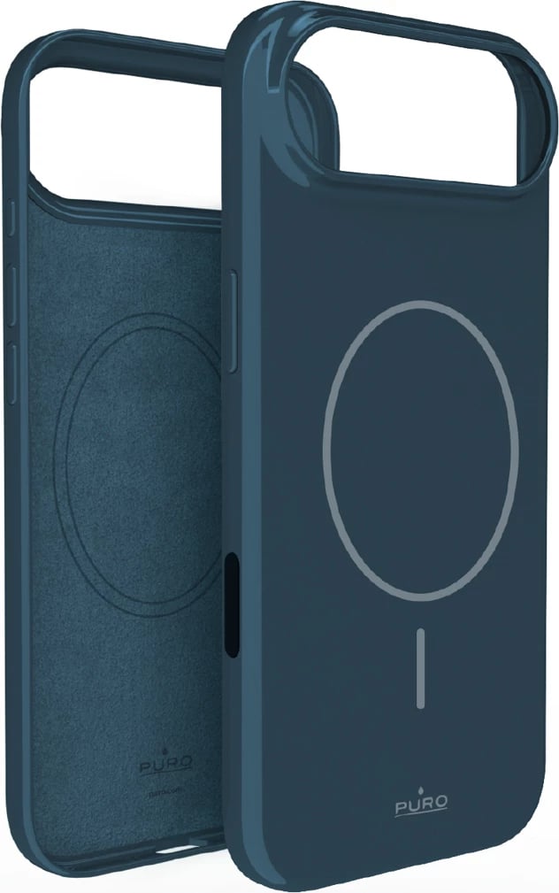 Mbështjellës Puro Pulse për iPhone 17 Air, polikarbonat, MagSafe, turkuaz