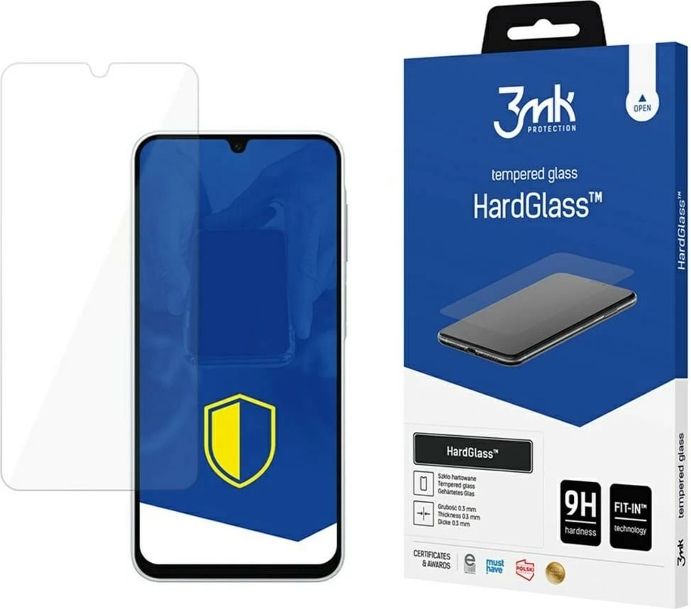 Xham i temperuar HardGlass 3MK për Samsung A26 5G, Transparent