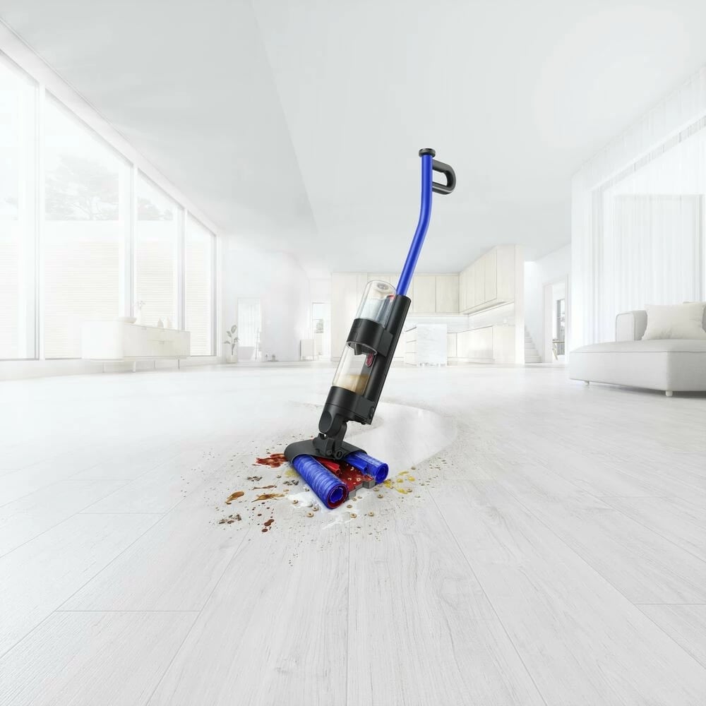 Fshesë me korrent Dyson Wash G1, Stick, Pa qese, 1 L, 0.8 L, E zezë, Blu