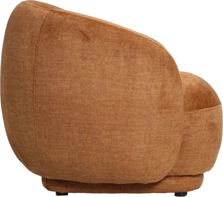 Fotel Freya, ngjyrë amber, 93x87x76cm