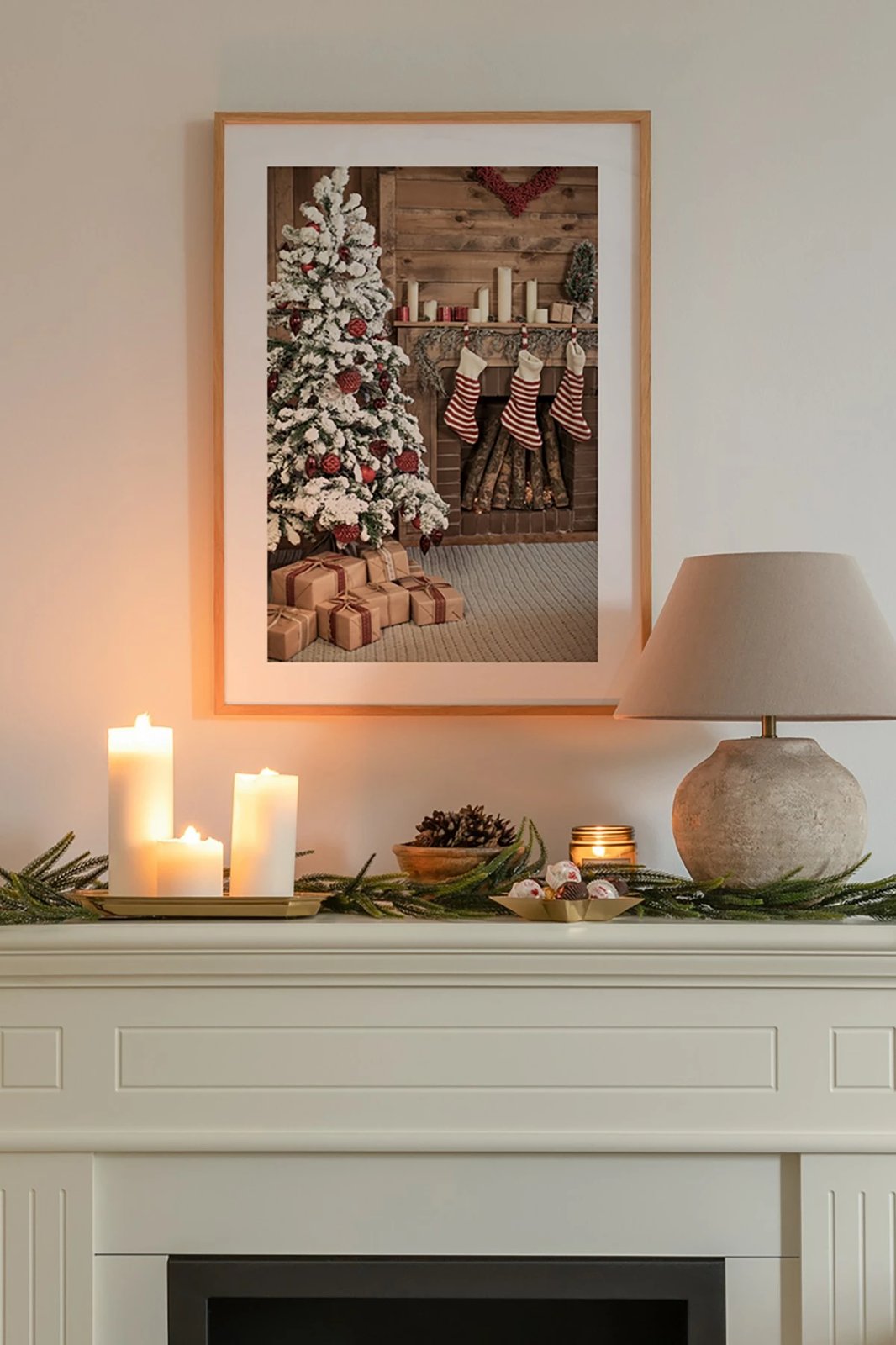 Pikturë dekorative me kornizë, Wallity, Tekhamcerceve67, shumëngjyrëshe