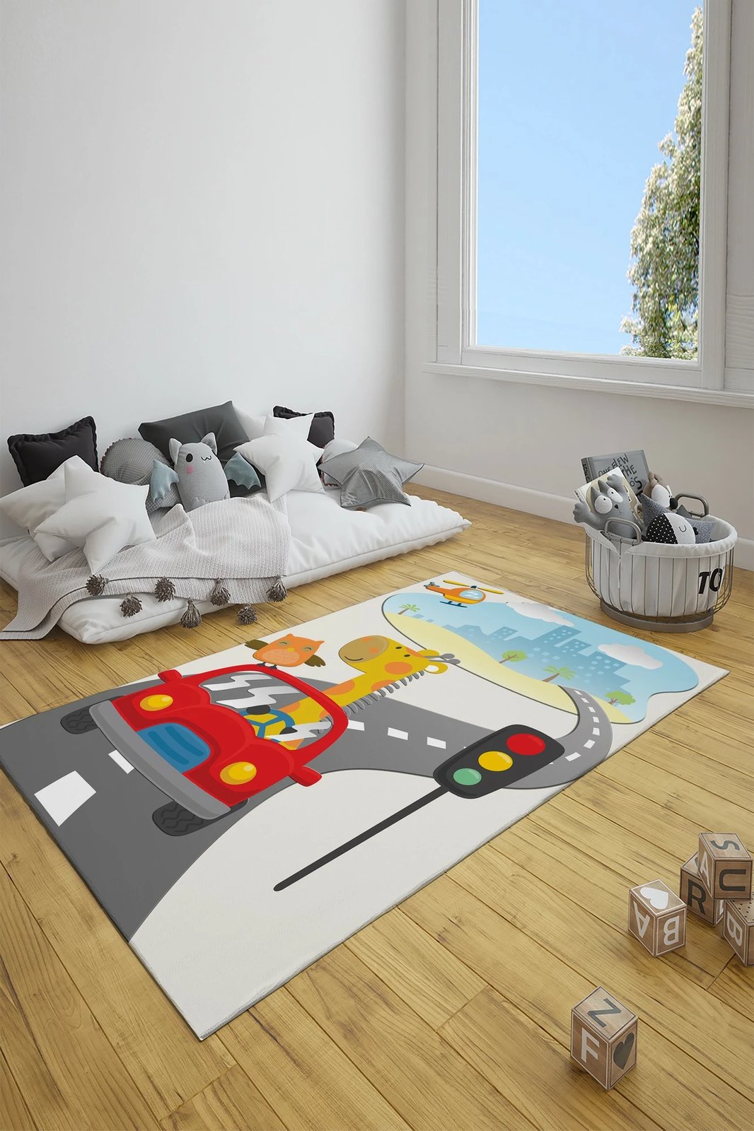 Qilim për fëmijë, shumëngjyrësh, Hypnose Conceptum CT-3031, 80x150cm Qilim për fëmijë, shumëngjyrësh, Hypnose Conceptum CT-3031, 80x150cm