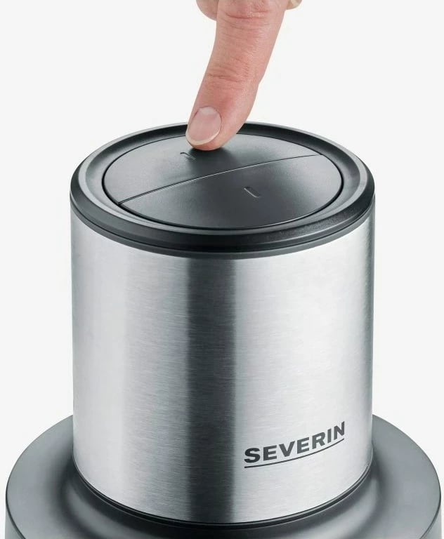 Grirës elektrik ushqimi Severin KM 3867, 1 L, 400 W, Argjendtë