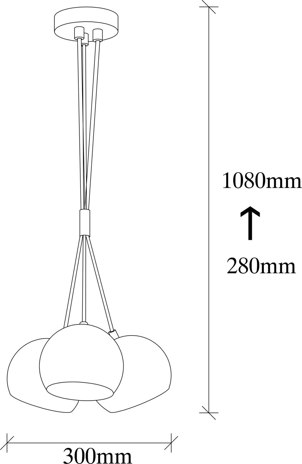 Llambë tavani vintage Opviq, Sivani - MR-313