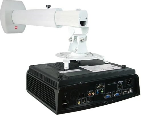 Mbajtëse muri për projektor Avtek WallMount Pro 1200, alumin, e bardhë