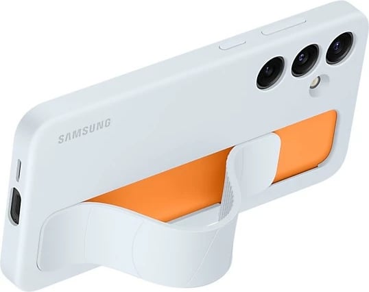 Mbështjellës Samsung Standing Grip Case Galaxy S24+, silikon, light blue