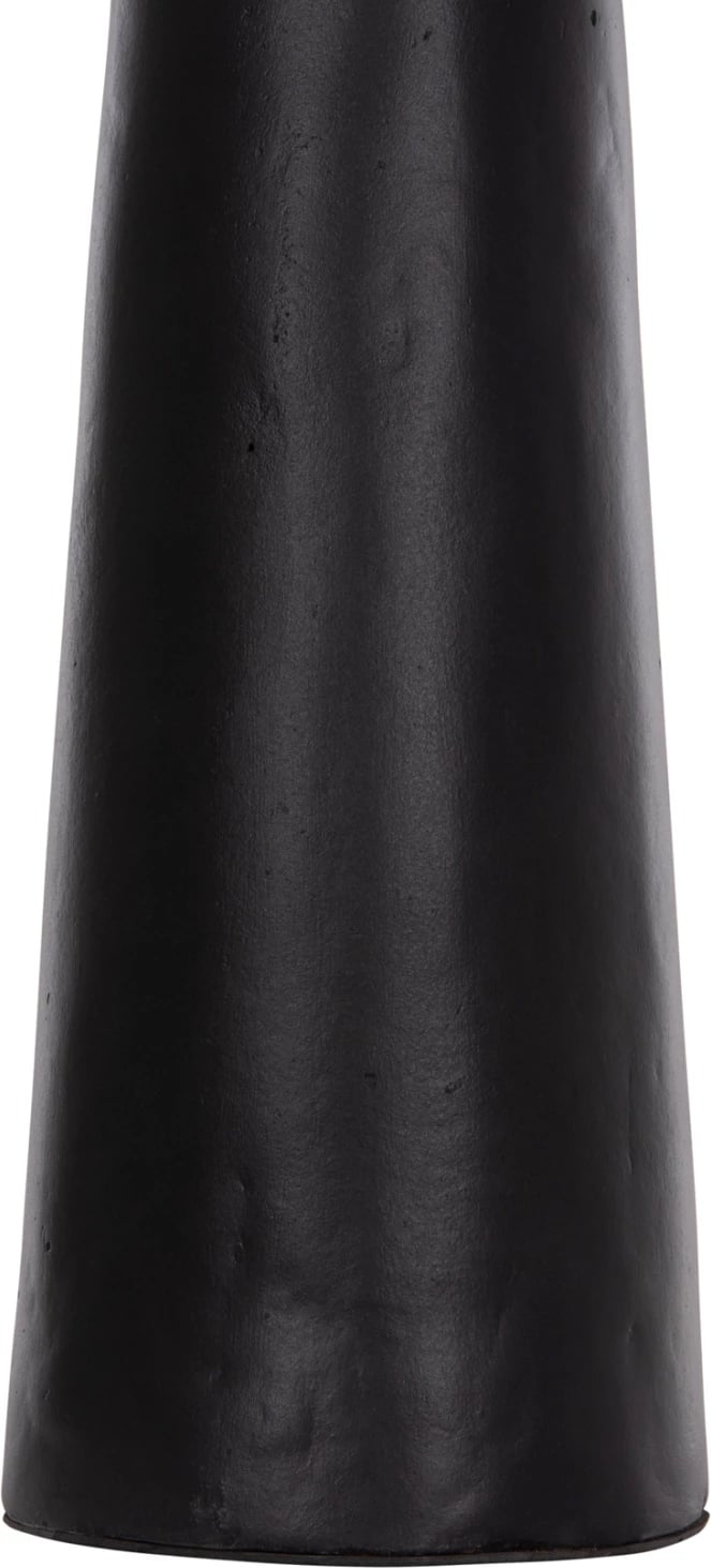Vazo dekorative tavoline LEKKAN, terrakotë, e zezë, FH4664.01L, 18x38cm