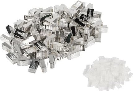 Set lidhës rrjeti RJ-45 Lanberg PLS-6000, Cat.6 FTP, 100 copë me udhëzues
