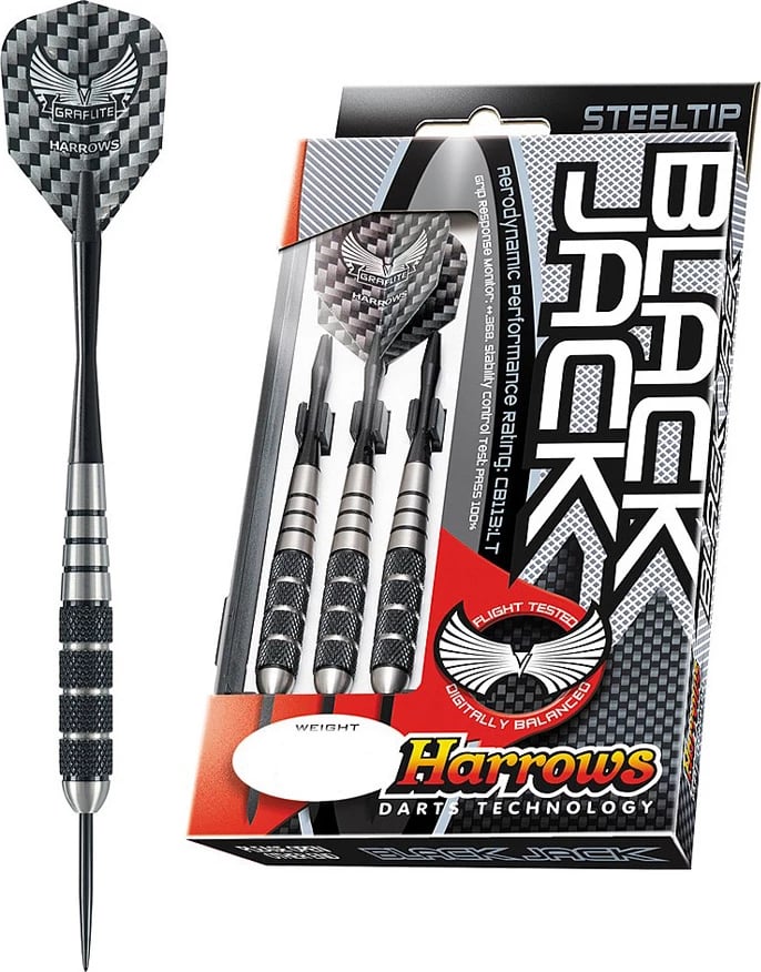 Shigjeta dart Harrows, të zeza