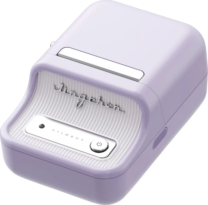 Printer etiketash termik, NIIMBOT, B21 Pro, 300 dpi, gjerësi printimi 20-50 mm, Bluetooth USB-C 1500 mAh, vjollcë