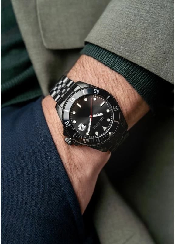 Orë dore për meshkuj Paul Lorens, e zezë