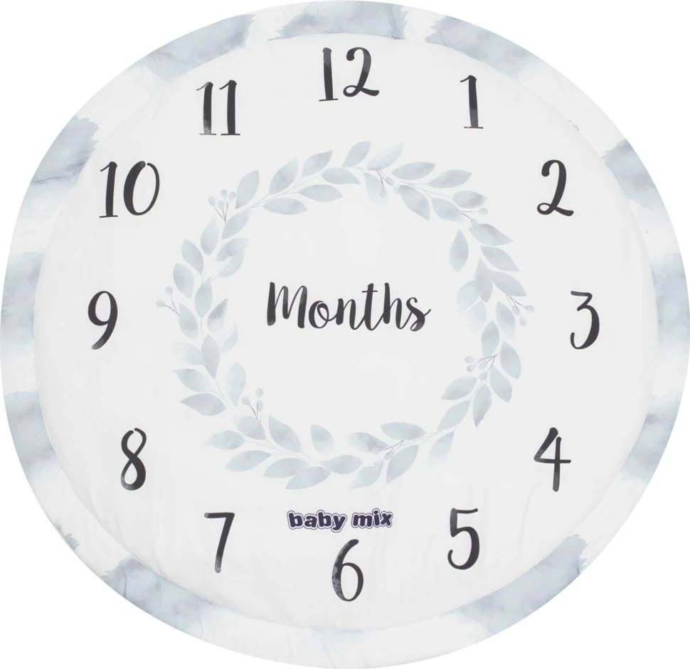tapet loje me hark, Baby Mix, Months, Ø 89 cm, 3+ muaj, e bardhë
