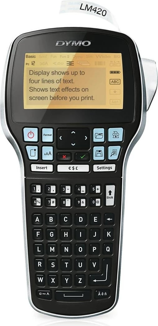 Printer etiketa DYMO LabelManager 420P, USB, E Zezë
