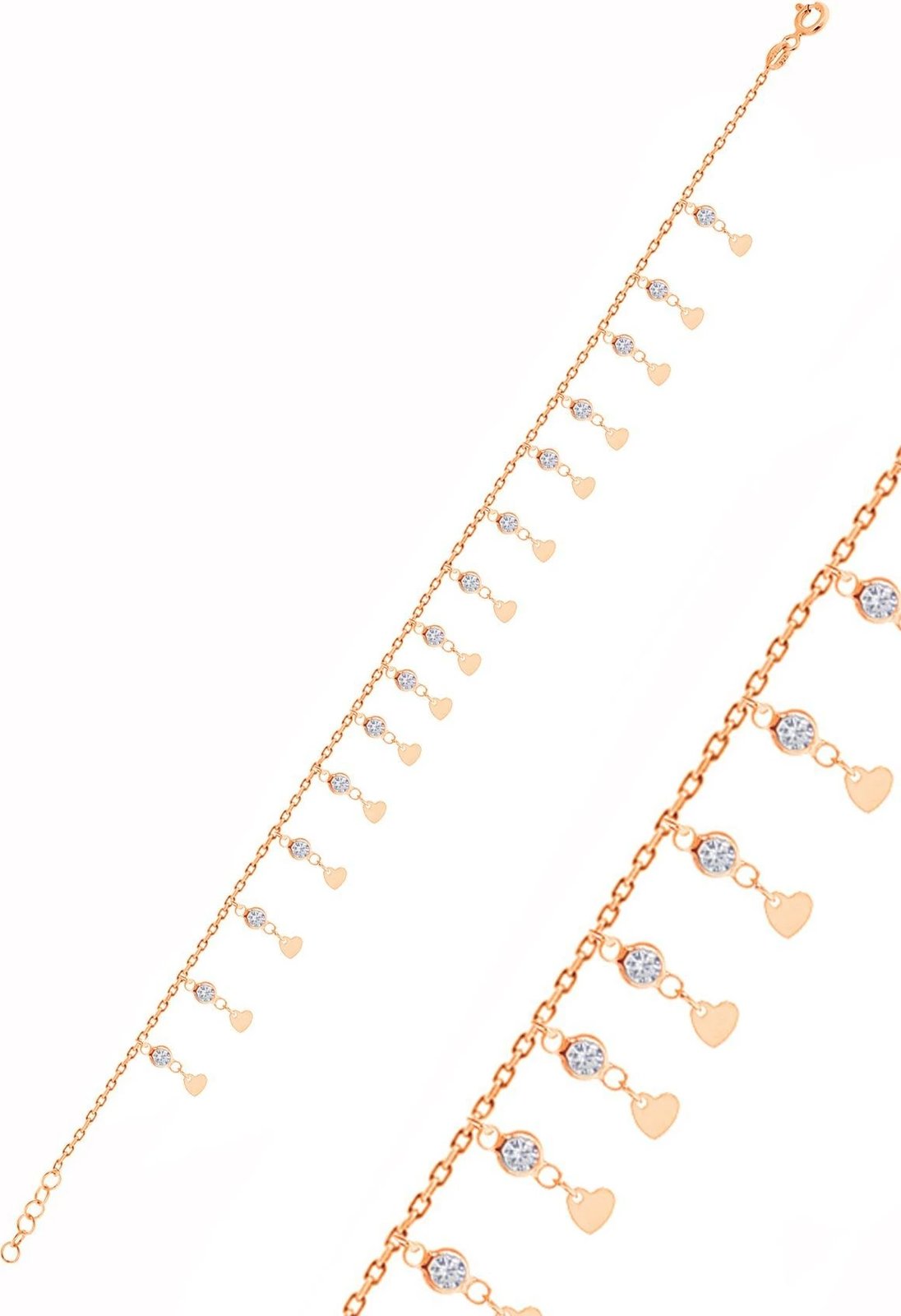 Byzylyk kyçku, argjend, ngjyrë ari rozë, Jumeon, SGTL10539