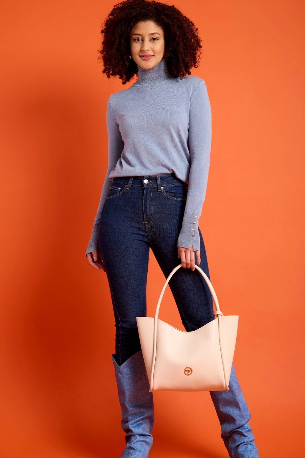 Çantë krahu Zoozie Bags, Athinë, bezhë