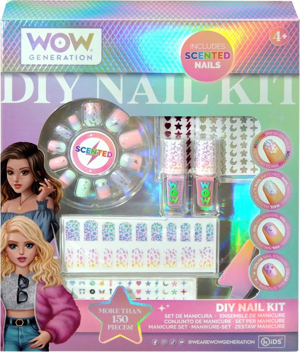 Set manikyr Kids Euroswan WOW00017 për vajza, shumëngjyrësh