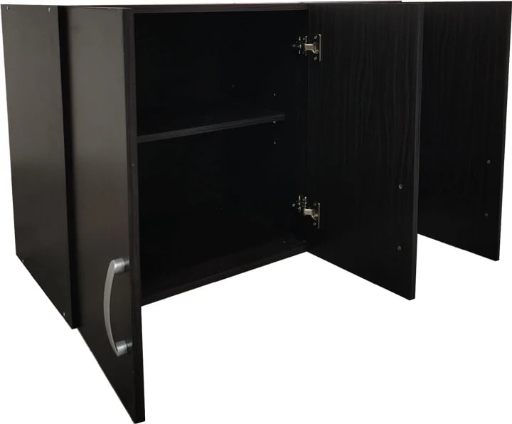 Dollap me tre dyer, ngjyrë wenge, Lego Loft, 90x41.5x60cm