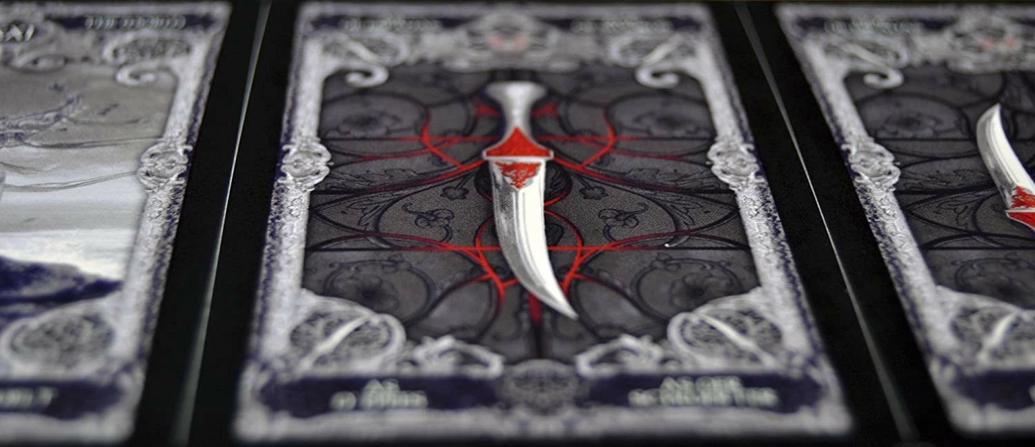 Letra tarot Bicycle FOURNIER Tarrot Necro, për të gjithë, Anglisht