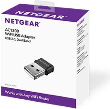 Adapter Wi-Fi USB, Netgear A6150 (A6150-100PES), AC1200 dual-band, MU-MIMO, Beamforming, i zi