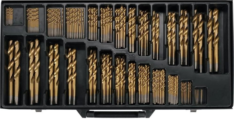 Set burgiash Yato YT-44677, 190 copë, për çelik, Ari