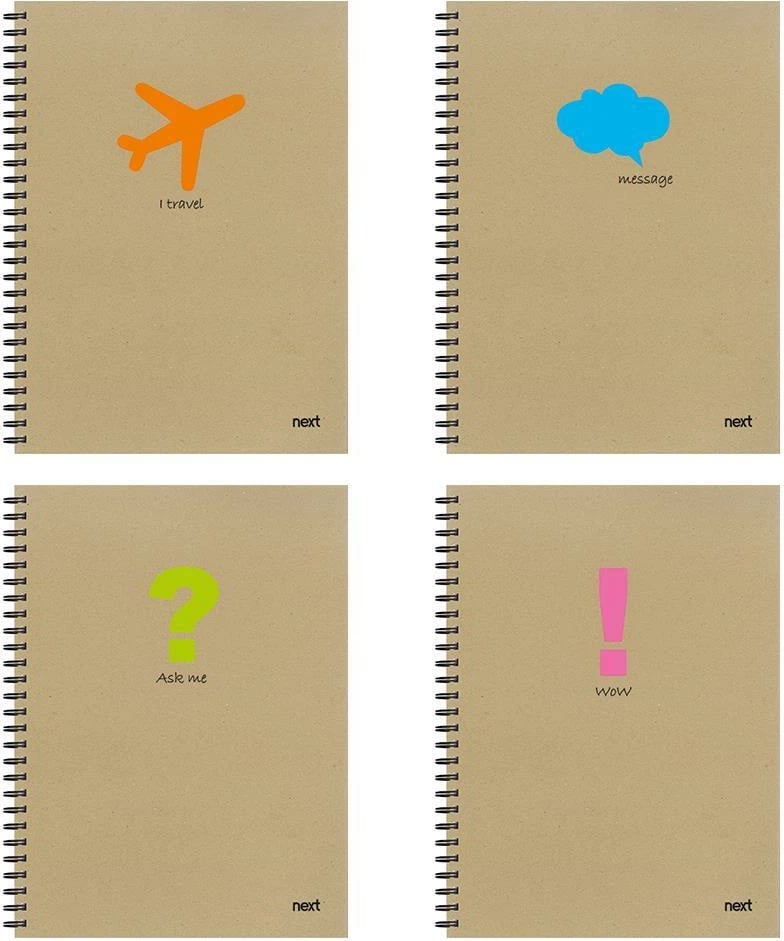 Fletore spirale NEXT 17x25cm 3 tema