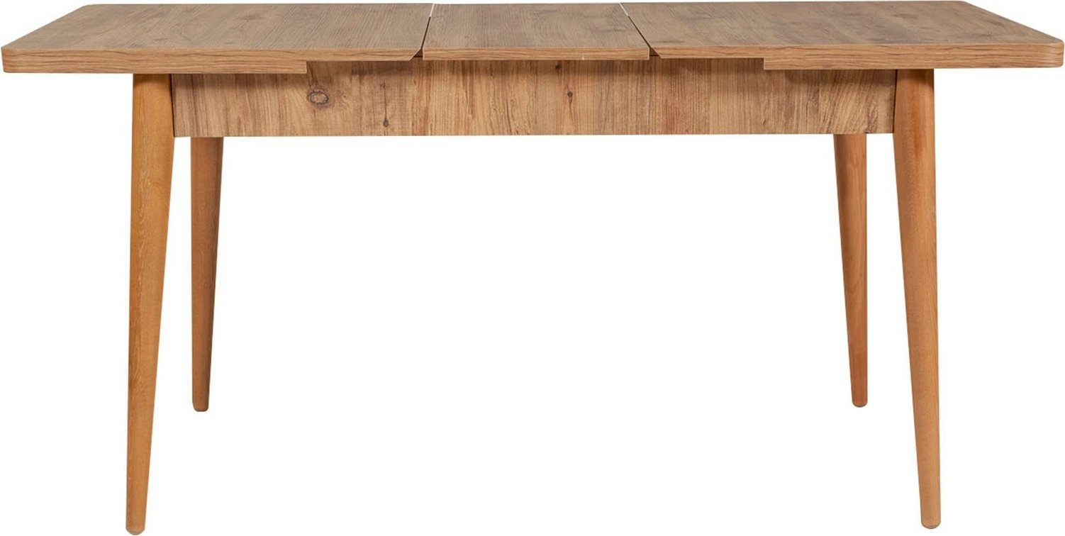 Set tavoline me karrige, bankë, konsolë, zgjatje, 6 pjesë, Skye Decor, Vina Bench 04 0900, ngjyrë Atlantic Pine, Stone