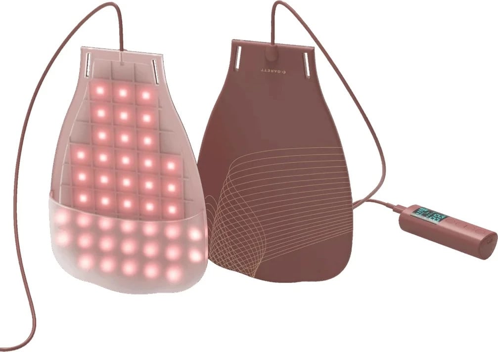 Maskë LED për kujdesin e duarve, Garett Beauty Skin Ritual Hands, 150 LED, 7 ngjyra drite, me bateri, kafe