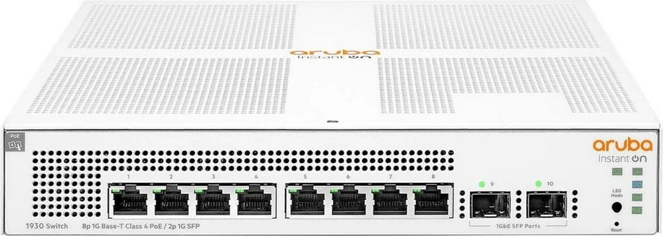 Switch Aruba Instant On 1930, Managed L2+, Gigabit Ethernet, PoE, Bardhë