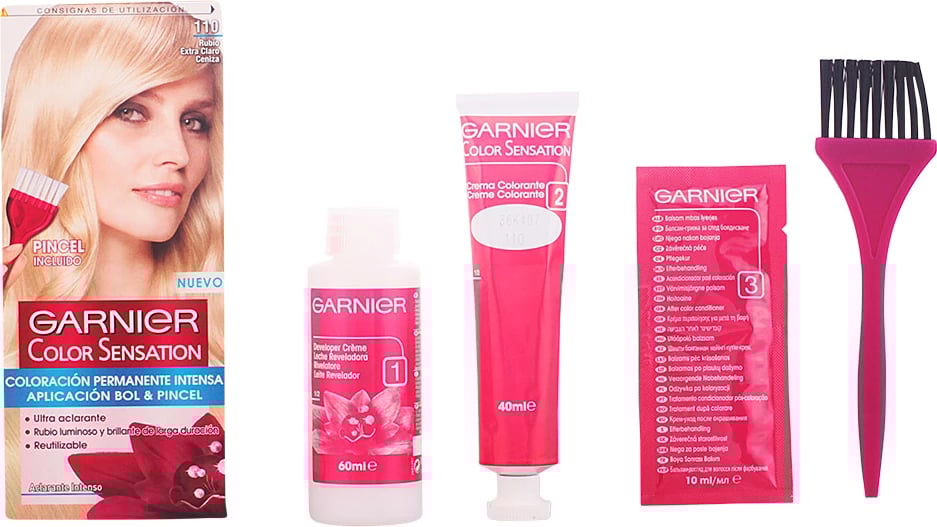 Ngjyrë për flokë Garnier Color Sensation 110 Extra Light Blonde unisex