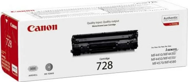 Toner Canon 728 CRG-728 3500B002 rendiment rreth 2100 faqe i zi