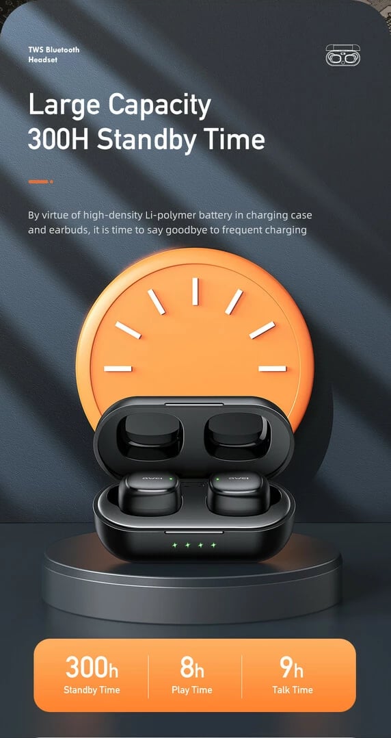 Kufje Me Bluetooth AWEI T13PRO