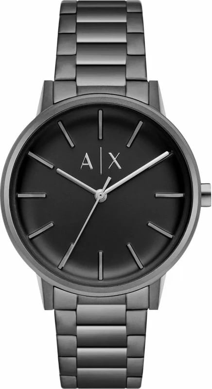 Orë dore për meshkuj Armani Exchange, titanium