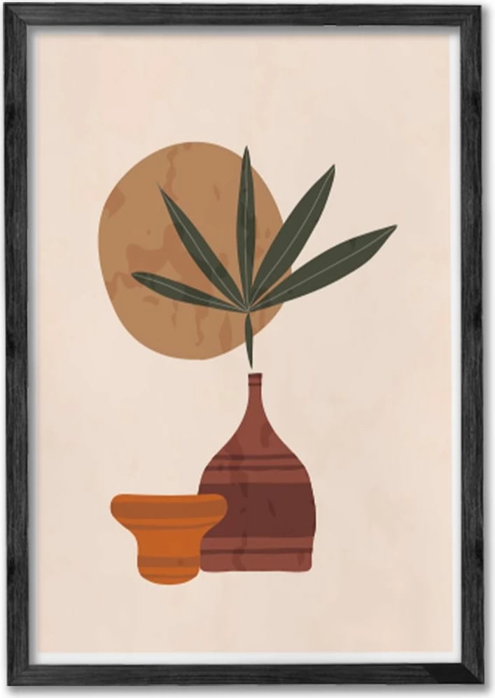 Pikturë dekorative me kornizë (3 copë), Wallity, Ersy3Syhcrv29