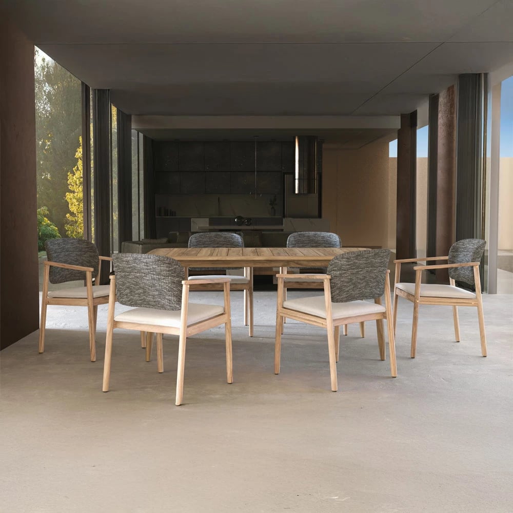 Tavolinë Freeland, ngjyrë natyrale, 180x96x76 cm