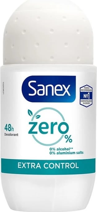 Deodorant roll-on Sanex Zero Extra Control unisex 50ml