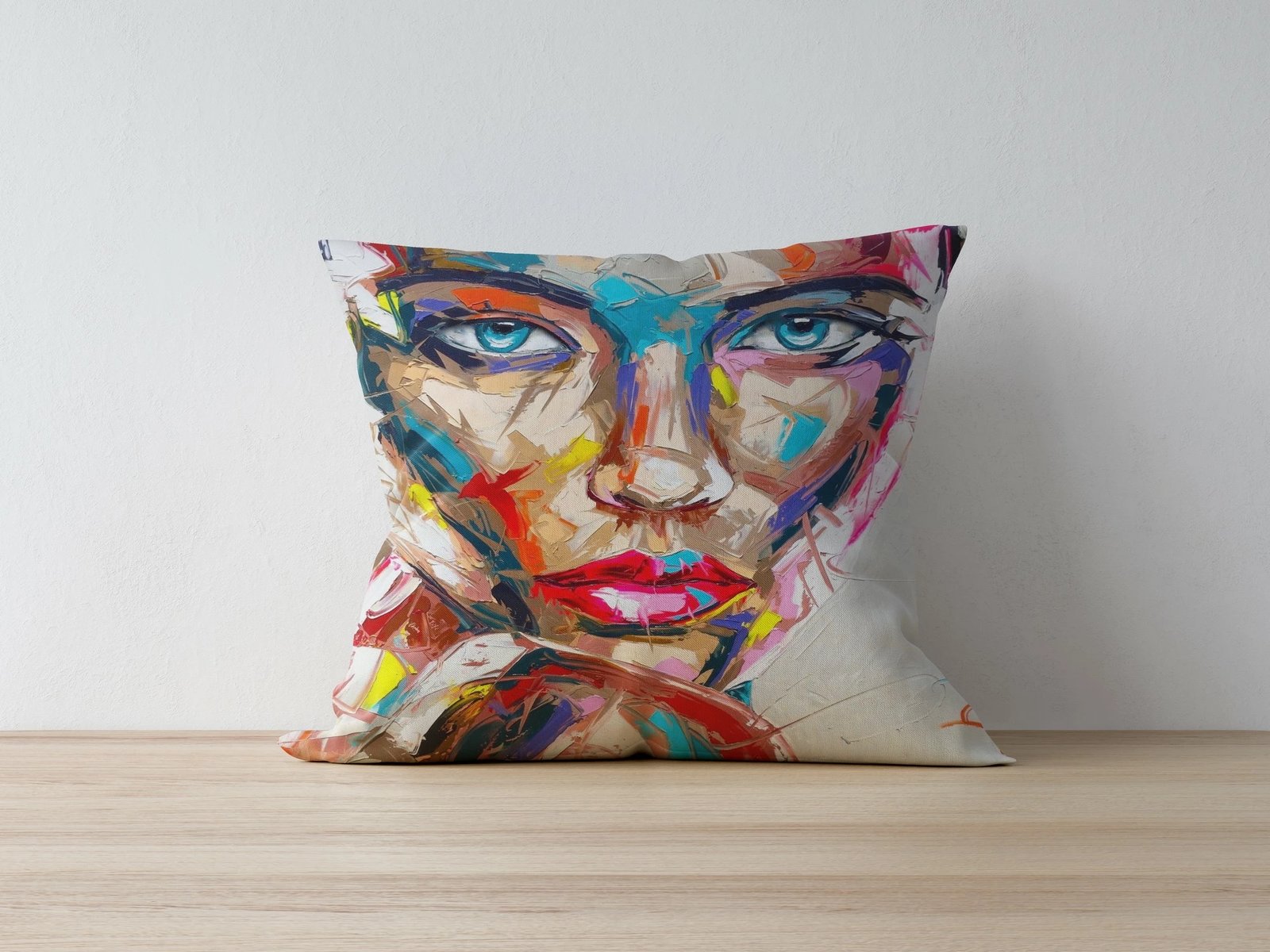 Jastëk dekorativ Aberto Design, a1022, shumëngjyrësh, 43x43cm