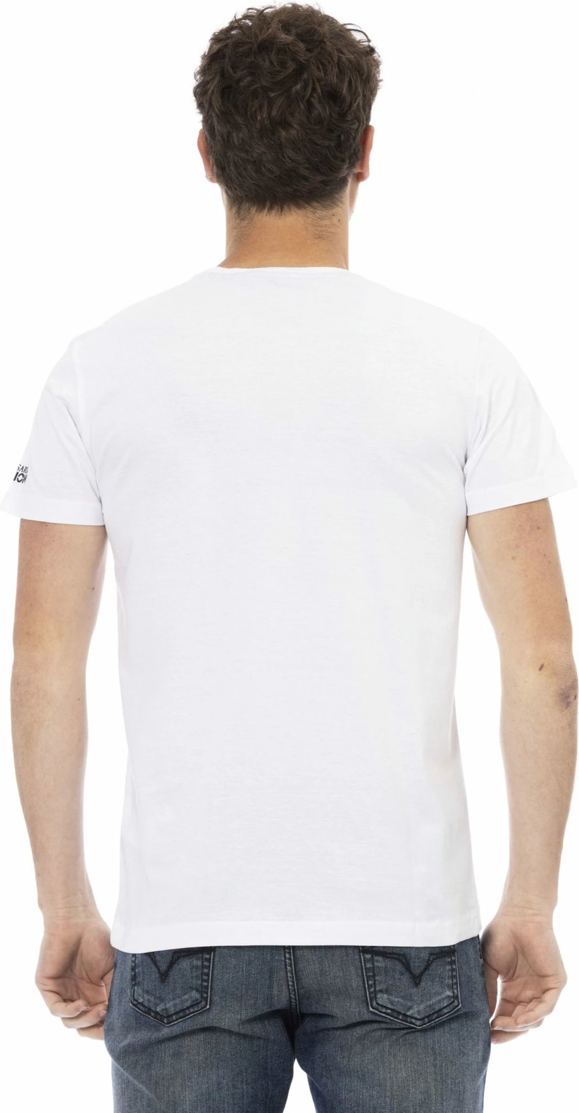 Maicë për meshkuj Trussardi Action, e bardhë