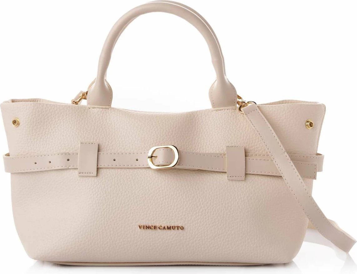 Torbë tote Vince Camuto, Vittoria Mini, krem