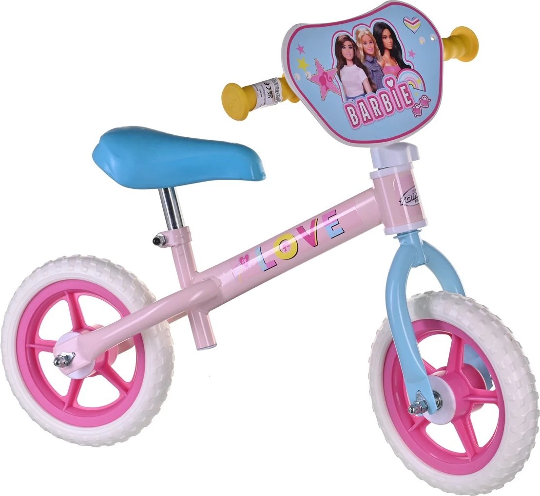 Biçikletë balancuese për fëmijë TOIMSA Barbie 10", rozë