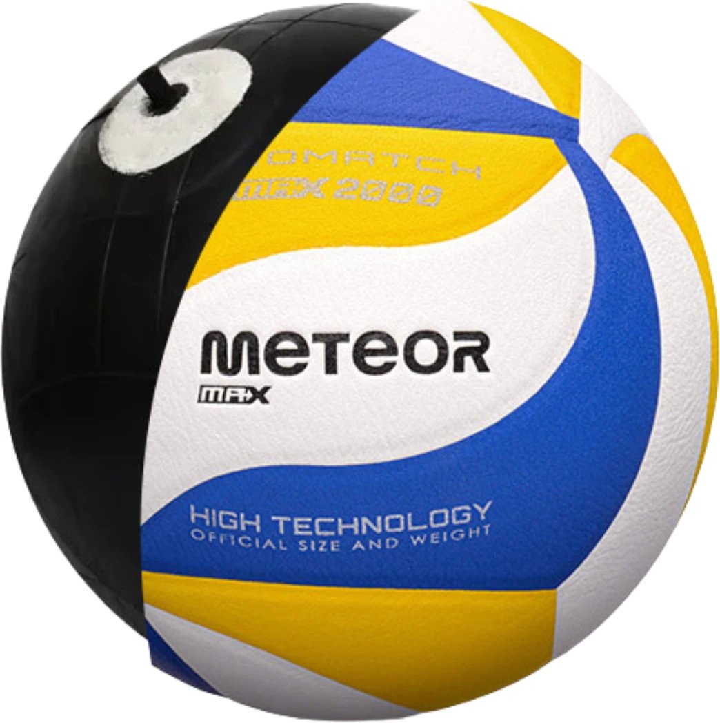 Top volejbolli Meteor për të gjithë, kaltër-verdhë-bardhë Top volejbolli Meteor për të gjithë, kaltër-verdhë-bardhë